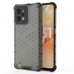 Carcasa Honeycomb compatibila cu Realme C31 Black 2 - lerato.ro