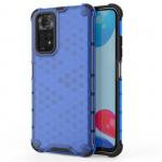 Carcasa Honeycomb compatibila cu Xiaomi Redmi Note 11/11S Blue 2 - lerato.ro