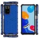 Carcasa Honeycomb compatibila cu Xiaomi Redmi Note 11/11S Blue 5 - lerato.ro