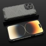 Carcasa Honeycomb compatibila cu iPhone 14 Pro Max Black 3 - lerato.ro