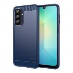 Carcasa Flexible Carbon compatibila cu Samsung Galaxy A36 / A56 5G Blue 2 - lerato.ro