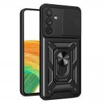 Carcasa Hybrid Armor CamShield compatibila cu Samsung Galaxy A14 5G Black 2 - lerato.ro