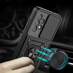 Carcasa Hybrid Armor CamShield compatibila cu Samsung Galaxy A33 5G Black 7 - lerato.ro