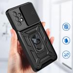 Carcasa Hybrid Armor CamShield compatibila cu Samsung Galaxy A33 5G Black 6 - lerato.ro