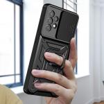 Carcasa Hybrid Armor CamShield compatibila cu Samsung Galaxy A33 5G Black 10 - lerato.ro