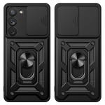 Carcasa Hybrid Armor CamShield compatibila cu Samsung Galaxy S23 Plus Black 6 - lerato.ro