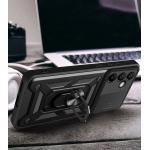 Carcasa Hybrid Armor CamShield compatibila cu Samsung Galaxy S24 FE Black 8 - lerato.ro