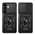 Carcasa Hybrid Armor CamShield compatibila cu Samsung Galaxy S24 Plus Black 10 - lerato.ro