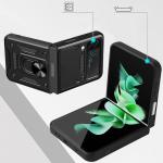 Carcasa Hybrid Armor CamShield compatibila cu Samsung Galaxy Z Flip 4 5G Black 3 - lerato.ro