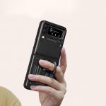 Carcasa Hybrid Armor CamShield compatibila cu Samsung Galaxy Z Flip 4 5G Black 6 - lerato.ro