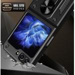 Carcasa Hybrid Armor CamShield compatibila cu Samsung Galaxy Z Flip 5 Black 9 - lerato.ro