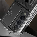 Carcasa Hybrid Armor CamShield compatibila cu Samsung Galaxy Z Fold 4 5G Black