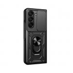 Carcasa Hybrid Armor CamShield compatibila cu Samsung Galaxy Z Fold 5 Black 2 - lerato.ro
