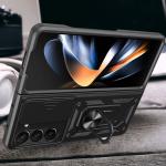 Carcasa Hybrid Armor CamShield compatibila cu Samsung Galaxy Z Fold 5 Black 9 - lerato.ro