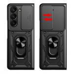 Carcasa Hybrid Armor CamShield compatibila cu Samsung Galaxy Z Fold 5 Black 6 - lerato.ro
