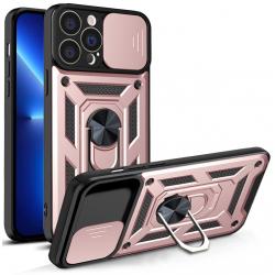 Carcasa Hybrid Armor CamShield compatibila cu iPhone 13 Pro Max Pink