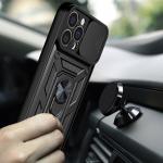 Carcasa Hybrid Armor CamShield compatibila cu iPhone 14 Black 8 - lerato.ro