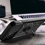 Carcasa Hybrid Armor CamShield compatibila cu iPhone 14 Black 3 - lerato.ro