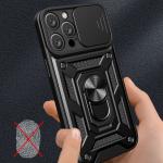 Carcasa Hybrid Armor CamShield compatibila cu iPhone 16 Pro Black 4 - lerato.ro