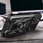 Carcasa Hybrid Armor CamShield compatibila cu iPhone 16 Pro Black 5 - lerato.ro