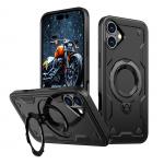 Carcasa Hybrid Armor Trendy MagSafe compatibila cu iPhone 16 Plus Black 2 - lerato.ro