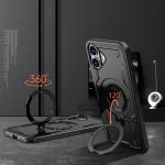 Carcasa Hybrid Armor Trendy MagSafe compatibila cu iPhone 16 Plus Black 7 - lerato.ro