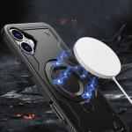 Carcasa Hybrid Armor Trendy MagSafe compatibila cu iPhone 16 Plus Black 3 - lerato.ro