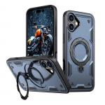 Carcasa Hybrid Armor Trendy MagSafe compatibila cu iPhone 16 Plus Blue 2 - lerato.ro