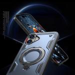 Carcasa Hybrid Armor Trendy MagSafe compatibila cu iPhone 16 Plus Blue 7 - lerato.ro