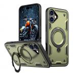 Carcasa Hybrid Armor Trendy MagSafe compatibila cu iPhone 16 Plus Green 2 - lerato.ro