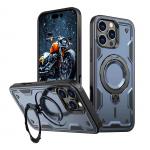Carcasa Hybrid Armor Trendy MagSafe compatibila cu iPhone 16 Pro Blue 2 - lerato.ro