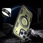 Carcasa Hybrid Armor Trendy MagSafe compatibila cu iPhone 16 Pro Green 5 - lerato.ro