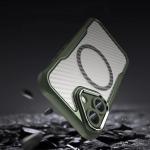 Carcasa Leading Silicone MagSafe compatibila cu iPhone 16 Plus Green 11 - lerato.ro