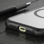 Carcasa Leading Silicone MagSafe compatibila cu iPhone 16 Pro Max Black 10 - lerato.ro