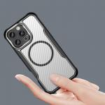 Carcasa Leading Silicone MagSafe compatibila cu iPhone 16 Pro Max Black 3 - lerato.ro