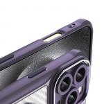 Carcasa Leading Silicone MagSafe compatibila cu iPhone 16 Pro Max Purple 6 - lerato.ro