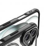 Carcasa Leading Silicone MagSafe compatibila cu iPhone 16 Black 4 - lerato.ro