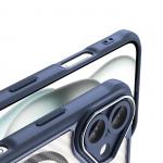 Carcasa Leading Silicone MagSafe compatibila cu iPhone 16 Blue 8 - lerato.ro