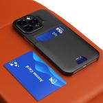 Carcasa Leather Wallet Stand compatibila cu iPhone 14 Black 7 - lerato.ro