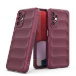 Carcasa Magic Shield compatibila cu Samsung Galaxy A13 5G Burgundy 4 - lerato.ro