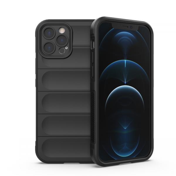 Carcasa Magic Shield compatibila cu iPhone 12 Pro Black 1 - lerato.ro