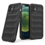 Carcasa Magic Shield compatibila cu iPhone 12 Black 5 - lerato.ro