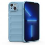 Carcasa Magic Shield compatibila cu iPhone 14 Plus Blue 2 - lerato.ro