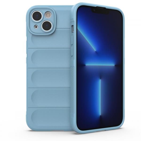 Carcasa Magic Shield compatibila cu iPhone 14 Plus Blue 1 - lerato.ro