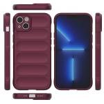 Carcasa Magic Shield compatibila cu iPhone 14 Plus Burgundy 8 - lerato.ro