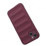 Carcasa Magic Shield compatibila cu iPhone 14 Plus Burgundy 7 - lerato.ro