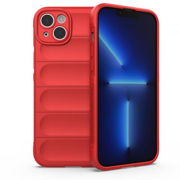 Carcasa Magic Shield compatibila cu iPhone 14 Plus Red 1 - lerato.ro