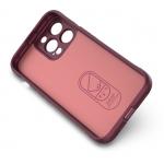 Carcasa Magic Shield compatibila cu iPhone 14 Pro Max Burgundy 6 - lerato.ro
