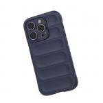 Carcasa Magic Shield compatibila cu iPhone 14 Pro Navy Blue 6 - lerato.ro
