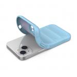 Carcasa Magic Shield compatibila cu iPhone 14 Blue 3 - lerato.ro